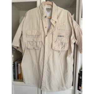 Hook & Tackle Fly Fishing Gear Shirt Mens XL  Short Sleeve Flora-bama